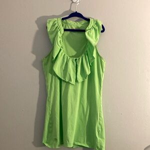 Lilly Pulitzer lime Green Sleeveless Top